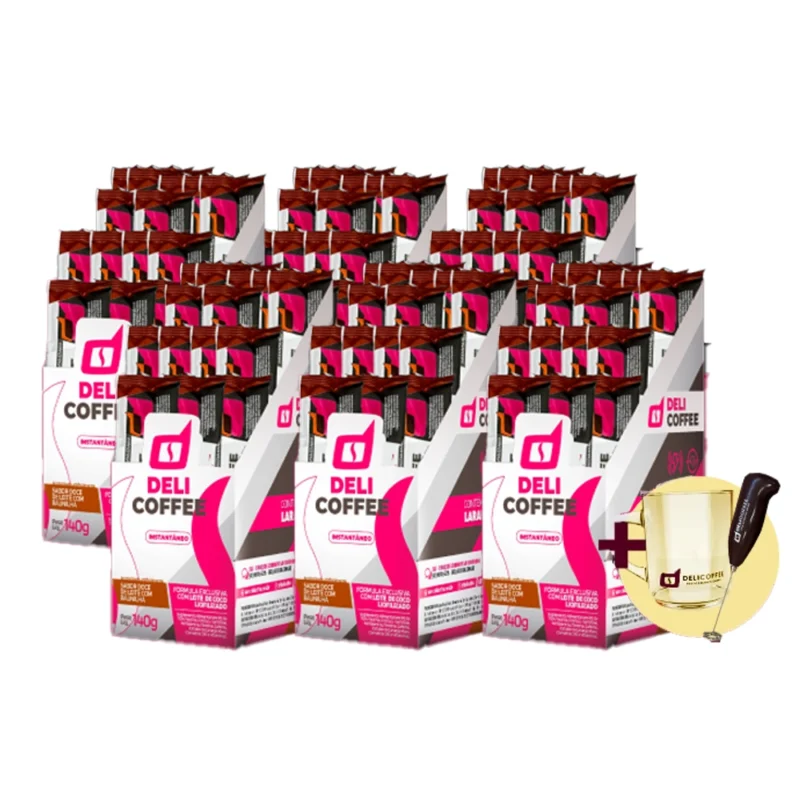 Kit Deli Coffee 6 Caixas