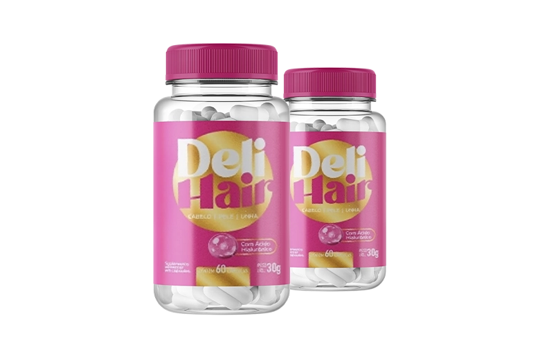 Kit 2 Unidades Deli Hair