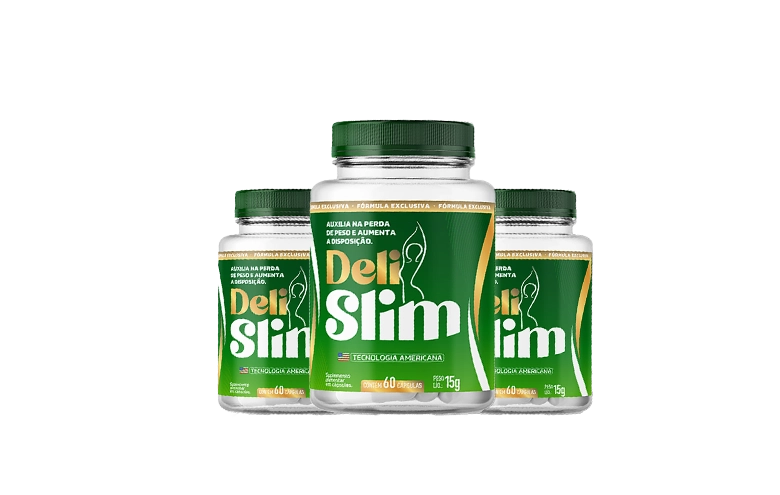 Kit 3 Unidades Deli Slim