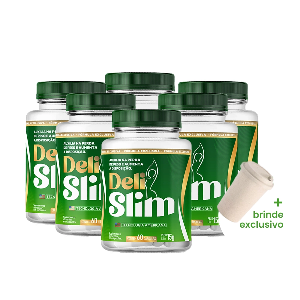 Kit 6 Unidades Deli Slim