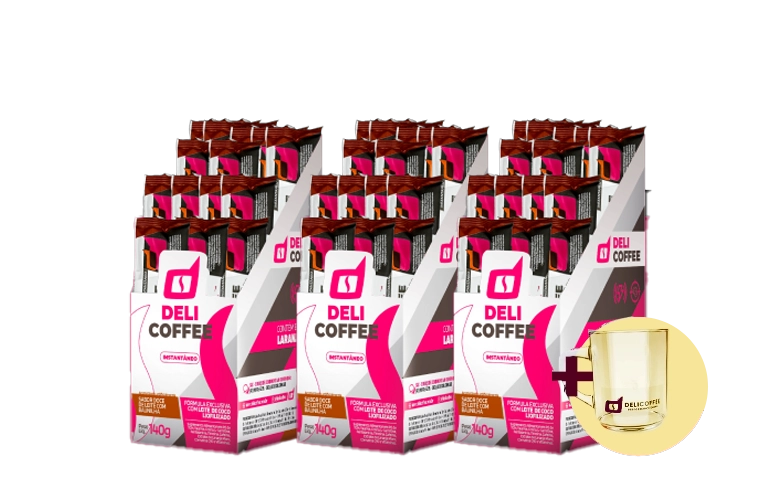 Kit Deli Coffee 3 Caixas